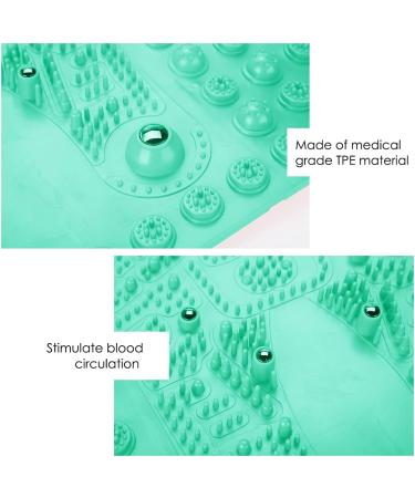 Verdant Touch Walk Massage Mat - Acupressure Reflexology Foot Pad for Women | Magnetite Therapy Mat - International Shipping Available - Buy Online on GoSupps.com
