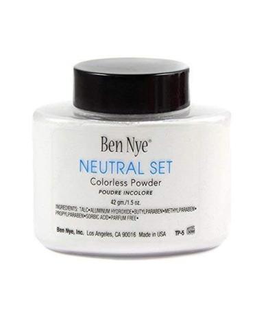 Ben Nye Neutral Set Setting Powder by Ben Nye White 1.5 Ounce (Pack of 1)