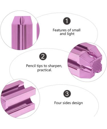 Lurrose Makeup Sharpener Makeup Gadgets Cosmetic Pencil Sharpener Eye Makeup Pencil Sharpener Eyebrow Pencil Sharpening Tool for School Home Office Crayon Pencils Makeup Accessories - Buy Online on GoSupps.com