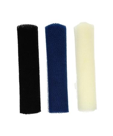 Serviette de Bain Exfoliante Moussante Lot de 3 Bandes Longues pour Gommage Corporel Accessoire de Bain Pratique pour Hommes et Femmes Usage Domestique