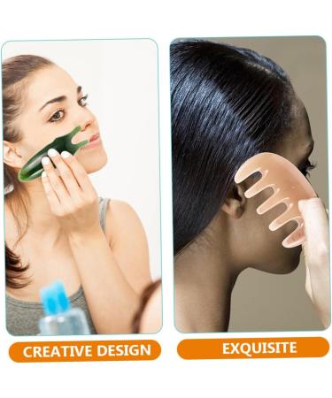 Frcolor Massage Scratch Tablets Set | Beeswax Gua Sha Board & Eye Massage Device | Health & Wellness Hand & Eye Massage Tools for Salon - Buy Online on GoSupps.com