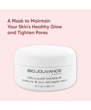 Cellular Mask 2oz | Anti-Aging Treatment for Mature & Sun-Damaged Skin | Tightens Enlarged Pores | Deep Moisturizing & Hydrating Facial Care | Made in France - Buy Online on GoSupps.com