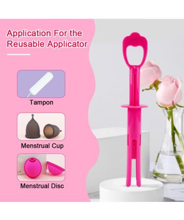 Menstrual Cup Applicator & Remover | Easy Insertion for Menstrual Cups & Discs | Perfect for Every Woman - Buy Online on GoSupps.com