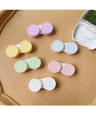 Buy Miedeon Travel Contact Lenses Case 4 Stylish Plastic Containers for Light Contact Lenses | Perfect for International Shipping - Buy Online on GoSupps.com