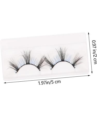 IWOWHERO 3 Pairs Eyelash Set False Lashes False Eyelashes Fake Eyelash for Women Colored Lashes Fake Eyelashes Colored Eyelashes Colored Fake Lashes Imitation Cosplay - Buy Online on GoSupps.com