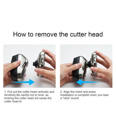 Universal Replacement Cheese Heads for Men | 9-Head Handler Substitute Cups | Durable Silver Double Ring Body Hairers - Buy Online on GoSupps.com