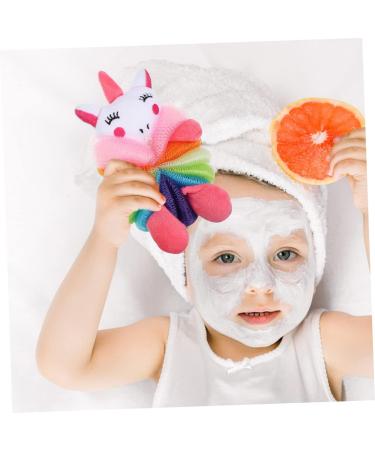 FRCOLOR Bath Scrubber Children's Cartoon Style Skin Scrubber Cleaning Tool Cartoon Bathroom Balls Body cleansers Body Skin Scrubbing Tool Baby Comfortable Cartoon Style Bath Ball - Buy Online on GoSupps.com