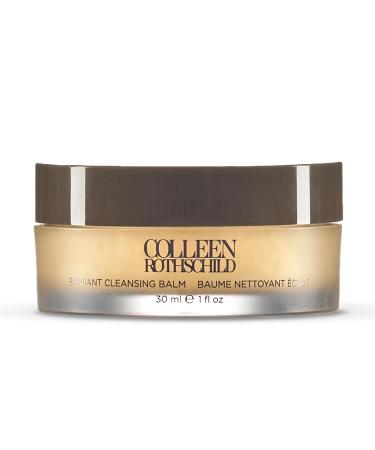 COLLEEN ROTHSCHILD Mini Radiant Cleansing Balm | Deeply Cleanses Soothes Removes Makeup & Impurities | Restores Luminosity | Calms & Decongests | Combats Dehydration (1 fl oz)