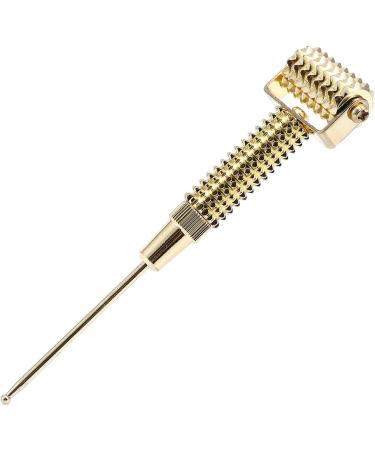 Gold Massage Roller - Multifunctional Acupuncture Points Detector & Ear Probe for Effective Acupressure Therapy - Buy Online on GoSupps.com