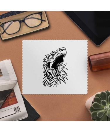 Buy 2 Roaring T-Rex Microfiber Lens Cleaning Cloths - Perfect for Glasses & Screens | Fast International Shipping - Buy Online on GoSupps.com