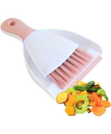 Broom and Dustpan Set | Cleaning Brush Dustpan Combo Set Desktop Handheld Cleaning Small Dustpan for Kitchen Home Study Room Bathroom - Buy Online on GoSupps.com