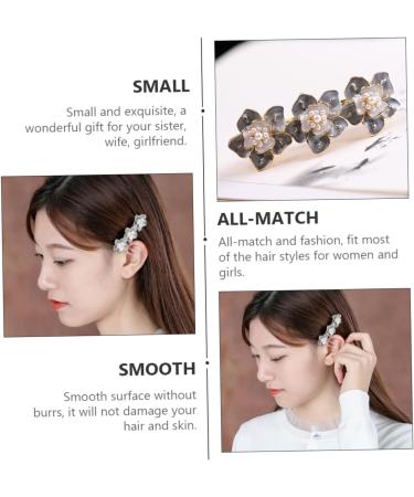Beaupretty 1pc Clip Hair Accessories Metal Hair Clips for Women Faux Pearl Hair Clip Trendy Hair Clips Flower Hairpin Decorative Hair Clips Pearl Tiara Issue Card Miss Alloy Etc. Temperament - Buy Online on GoSupps.com