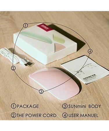 Yolistar UV LED Nail Lamp | Portable 6W Nail Dryer with 2 Timers | Semi-Permanent Gel Polish Dryer | Mini Professional Nail Lamp - Buy Online on GoSupps.com