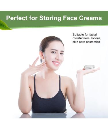Aluminum Empty Jar Set - 30ml Cream Cans (12 pcs) with Spatulas & Stickers for Cosmetics Nail Art & Jewelry - Buy Online on GoSupps.com