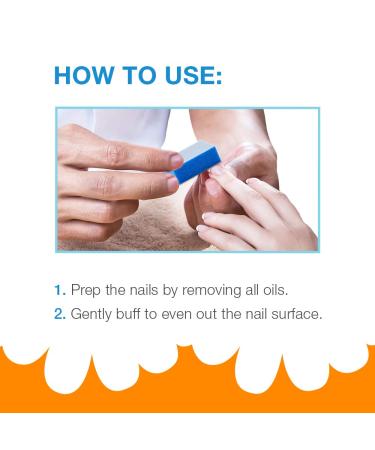 Flowery Disposable Buff Blocks Blue 180/Grit Nail Polishing Buffer - 100 pcs (DFBB-100) - Buy Online on GoSupps.com