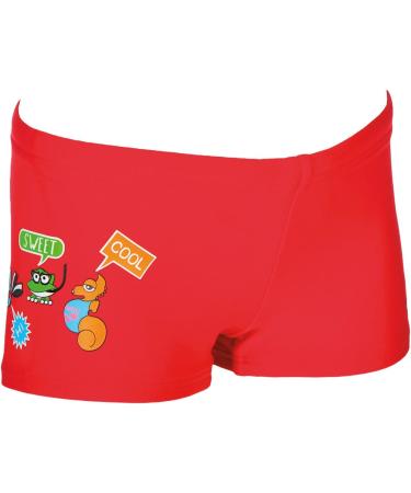 Arena Children's AWT Kids Boy Short Swim Trunks - Red - Best Quality & Fast International Shipping - Buy Online on GoSupps.com