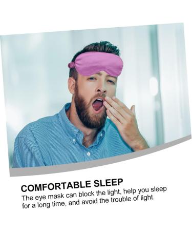FRCOLOR 3 Sets Double Sided Satin Eye Mask Washable Sleeping Eye Cover Eye Mask Silk Eye Rest Cover Satin Sleep Silk Sleep Mask Gel Purple Faux Silk Stretch Color 2Pcs*3 - Buy Online on GoSupps.com