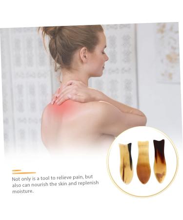 Minkissy 9-Piece Horn Gua Sha Massage Tool Set - Face Scraper & Body Massage Boards for Spa and Neck Care - Enhance Skin Wellness - Buy Online on GoSupps.com