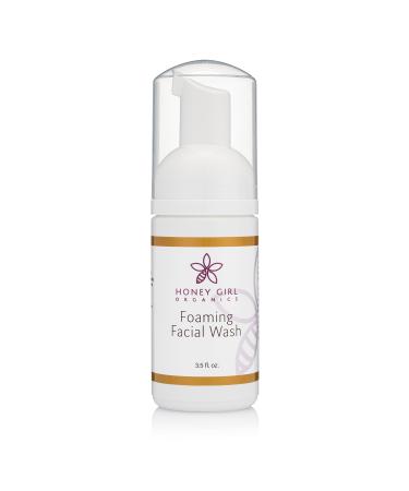 Honey Girl Organics Foaming Facial Wash 3.5 fl oz
