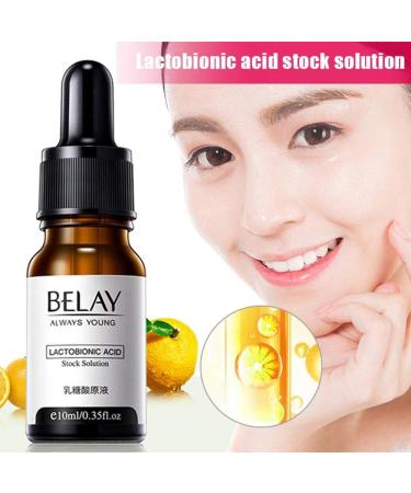  None Brand Lactobionic Acid Serum Wrinkle Face Shrink Care Pores Remove Blackheads 10ML - Buy Online on GoSupps.com