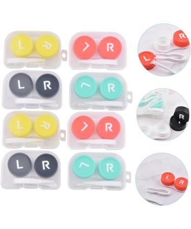 HomsfoU 32 STK Contact Lens Container with Mirror - Travel Storage Case for Colored Contact Lenses - Durable & Stylish Storage Solution - Buy Online on GoSupps.com