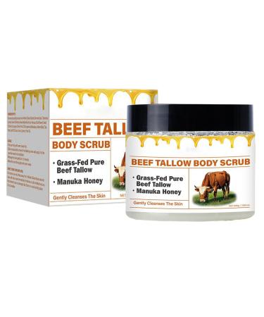 G n rique Body Scrub Skin Exfoliator 200g Natural Brightening Formula with Moisturizing Effect Gentle Cleaning Product for Women Home Travel Daily Skincares Routine 2.76x2.76x2.36 inch