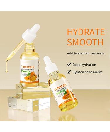 Turmeric Anti-Oxidation Serum Set - Dark Spot Corrector for All Skin Types - Buy Online on GoSupps.com