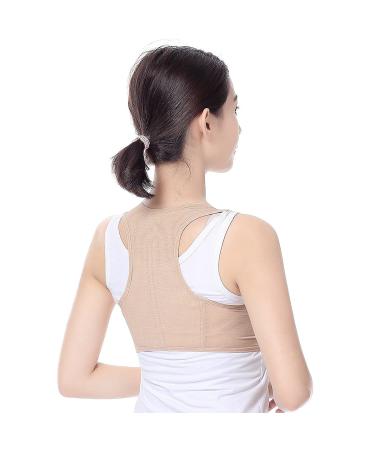 Posture Corrector Band Women Back Brace Straightener Bra Adjustable Underwear Lady Support Pain Relief Prevent Humpback Chest Sagging (Color : Black Size : XL) (Black X) favorite gift lofty ambition - Buy Online on GoSupps.com