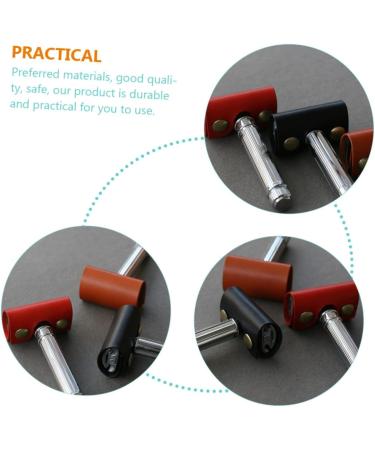 Fomiyes 6-Pack Men's Razor Set | Travel-Ready Artificial Leather Shaving Kit | Body & Beard Razor with Storage | Black Pocket Size - Buy Online on GoSupps.com