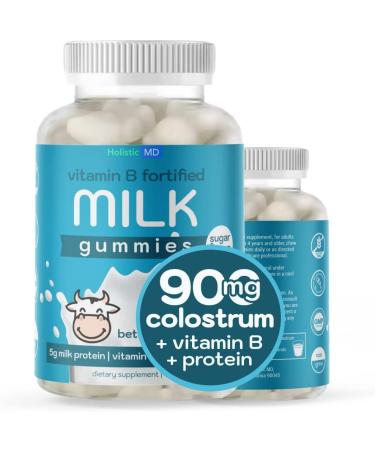 Colostrum supplement | 3-in-1 Bovine Colostrum Proteins Minerals for women and kids for strong bones & immunity| Grass Fed Milk Protein Immunoglobulins Vitamin B Complex | Sugar Free Gummies 60 ct - Buy Online on GoSupps.com