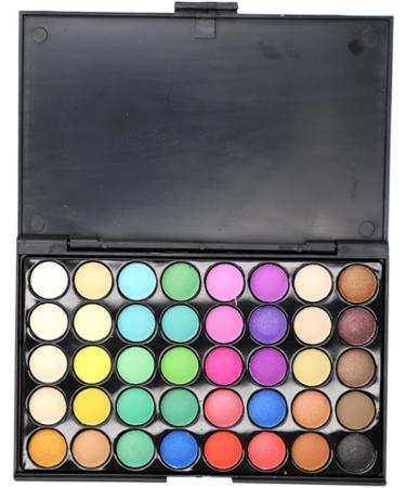 FOMIYES 3pcs 40 Pallet Makeup Shadow Eye Colors Combination Cosmetic 1 count (Pack of 1) As Shownx3pcs - Buy Online on GoSupps.com