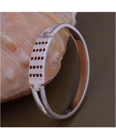 DNCG Bracelet Fashion Jewelry Sterling Silver Bangles Cuff Bracelets Inlaid Stone Bracelet/bsuakkba Dffalwma AB161 - Buy Online on GoSupps.com
