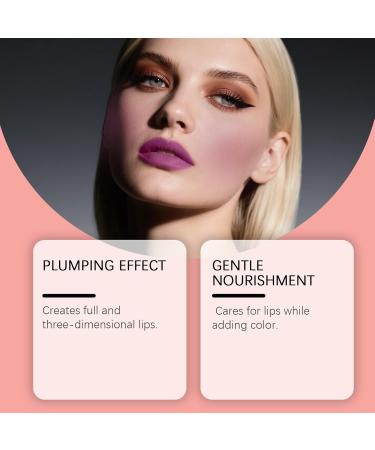  G n rique Peel-Off Lip Tint with Gloss - Nourishing Anti-Stain Plumping Effect - Long-Lasting Lightweight Easy to Apply - Purplish Red - 2-in-1 Set (7ml) - Buy Online on GoSupps.com