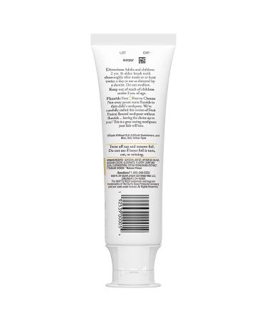 Burt's Bees Kids Toothpaste Fruit Fusion - Fluoride Free - 4.2 oz - Buy Online on GoSupps.com