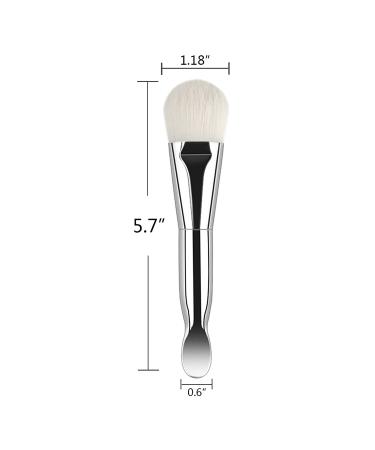 Silicone Face Mask Brush Applicator Set - Double-Ended 3 Pcs Makeup Beauty Tools with Soft Bristles for Mud, Clay, Charcoal Mixed Makeup - Hairless Moisturizers Applicator Tools (Black) - Buy Online on GoSupps.com