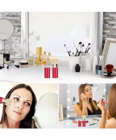 Makeup Brush Retractable Foundation Brush Multi Function Buffing Brush with Cap for Blush Highlighter Powder Foundation Loose Powder/108 - Buy Online on GoSupps.com