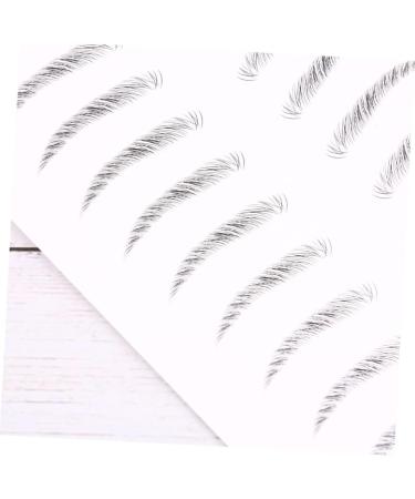  SOESFOUFU 2 Pairs Eyebrow Stencils Authentic Like Hair Sticker Eyebrow Simulation Eyebrow Tattoo Glue On Forehead 4d Simple Lazy - Buy Online on GoSupps.com
