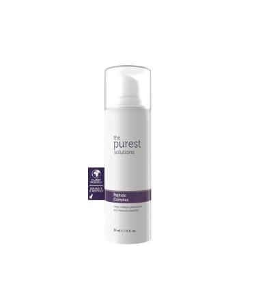 The Purest Solutions Peptide complex serum - skin rejuvenation & anti -aging care - supports the collagen fiber network - anti -wrinkle effect - vegan |Free of cruelEnvironmentally friendly (30 ml)