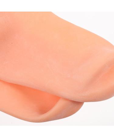 FOMIYES 1 Pair Moisturizing Socks Long Silicone Socks Overnight SPA Sock Soft Gel Socks Foot Covers Knee High Cracked Heel Dry Feet Treatment Socks - Buy Online on GoSupps.com