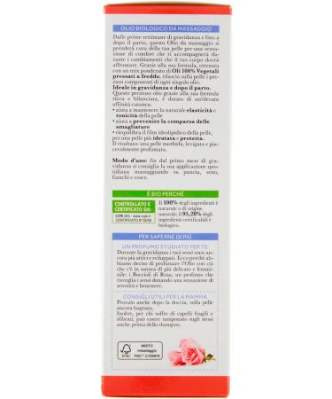 I Provenzali Linea Mamma Olio Biologico Elasticizzante 200 ml - Buy Online on GoSupps.com