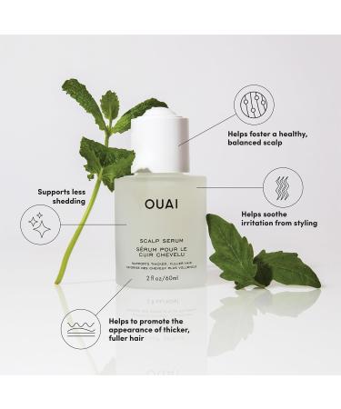 Hydrating Hair Serum with Red Clover & Ginseng | Thicker Fuller Hair - Sulfate-Free 2 Fl Oz - Buy Online on GoSupps.com