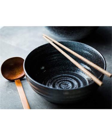 Bowl Creative Ceramic Soup Bowl Round Fruit Bowl Household 1500ml Large Ramen Bowl Japanese Retro Stoneware Tableware Kitchenware - Buy Online on GoSupps.com