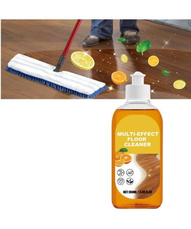 Powerful Decontamination Floor Cleaner Wood Floor Cleaning Tile Cleaner Polishing Brightening Tile Cleaner Household Floor Cleaners Floor Cleaner Liquid for Cleans Hardwood Tile and Floors (1PC)