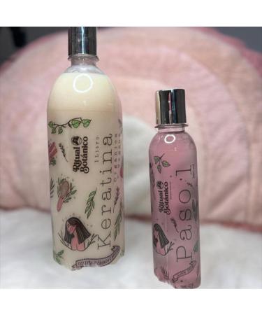Keratina y shampoo (2 Pack) 120 gr keratina ritual botanico y Shampoo ritual botanico keratina organica y Shampoo keratina organica vegana ritual botanico (4.05 Fl oz) 60 g (Pack of 2) - Buy Online on GoSupps.com