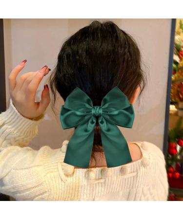 Green Barrette Hair Clips for Women Bowknot French Barrette for Girls St. Patrick's Day Hair Accessories for Party Carnival Saint Bow Hair Clip - Buy Online on GoSupps.com