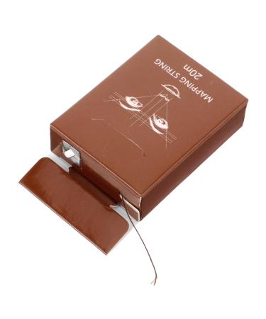 PLAFOPE Microblading Eyebrow Ink 1 Box String Ruler Ink Eyebrow Drawing Liner Brow Liner for Women Draw a Line Wire Box