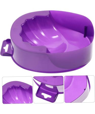 SKISUNO 1pc Manicure Tools Manicure Care Soak Nail Tools Nail Care Tools Soak off Gel Polish Remover Bowl Nail Soak Bowl Hand Spa Bath Bowl Hand Soap Purple Multicolor Pallet Nails Size 1 Purple - Buy Online on GoSupps.com