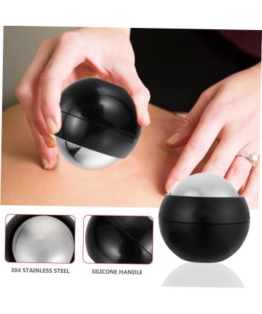 Minkissy Hand Massage Ball - Cryotherapy Ice Cream Face Massage Tool & Cold Muscle Relief Device (6.5x6.5x6cm) - Best for Deep Tissue & Hot Massage - Buy Online on GoSupps.com