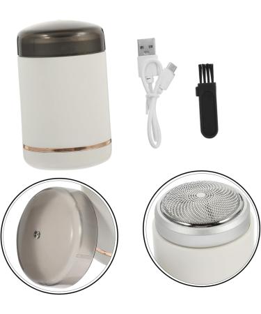 FRCOLOR Razor Safety Shaver Set - 4 Electric Trimmers & Clippers for Men | Beard & Facial Hair Grooming | Travel-friendly White Aluminum Alloy - Buy Online on GoSupps.com