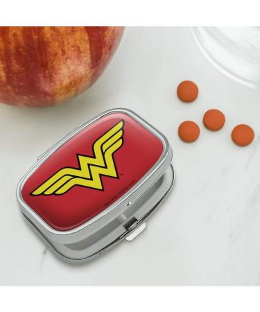 Wonder Woman Classic Logo Pill Case | Unique Trinket Gift Box - Shop Internationally - Buy Online on GoSupps.com